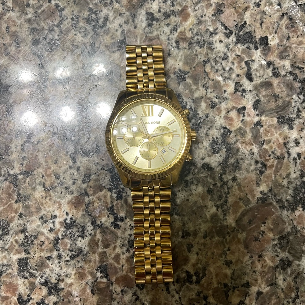Michael Kors gold watch
